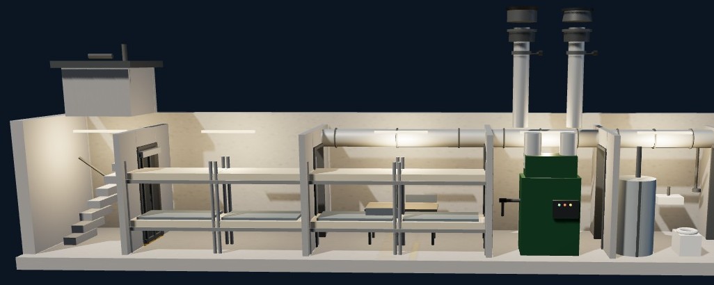 Rez modulovou zostavou CO-MODUL 2400 – obytné moduly, filtračno-ventilačná sústava, sanita a energetika